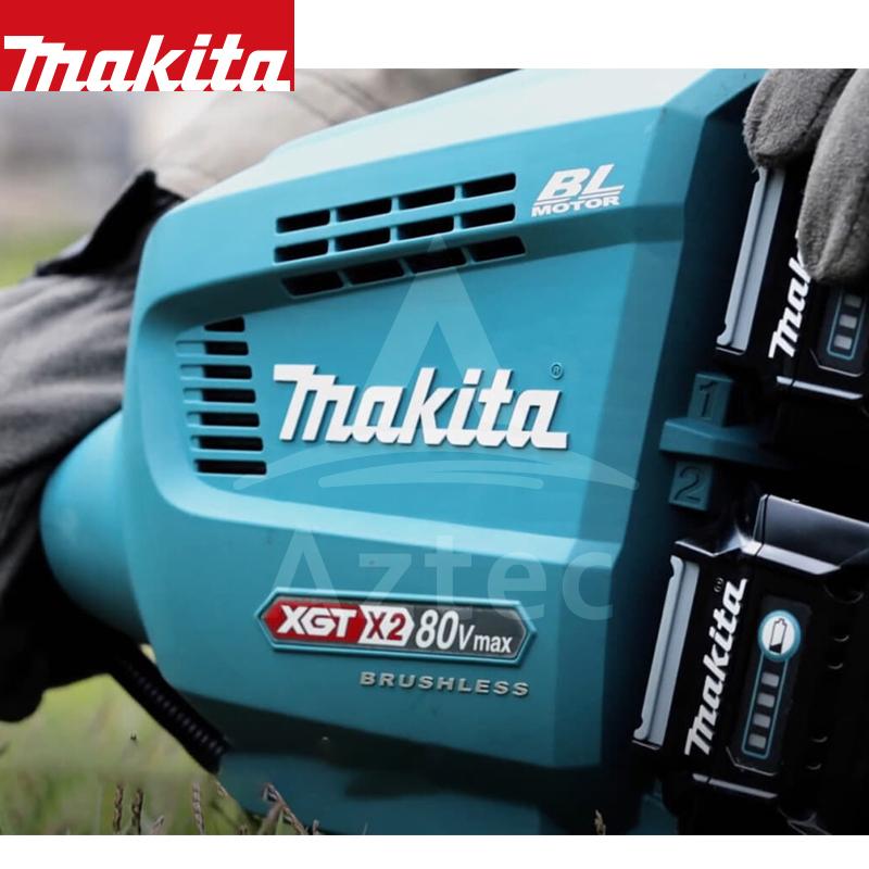 マキタ 草刈り機 MUR012GZ + パワーソースキットXGT6 A-72039セット 80V/5.0Ah 充電式草刈機 U左右非対称 バッテリ・充電器セット品 マキタ 草刈機の画像