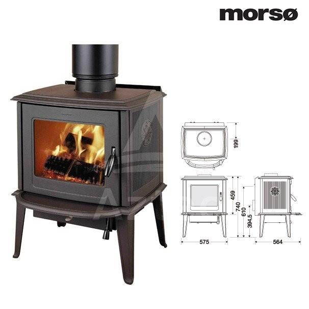 モア morso モルソー classic 薪ストーブ モルソー 7110CB 暖房能力60