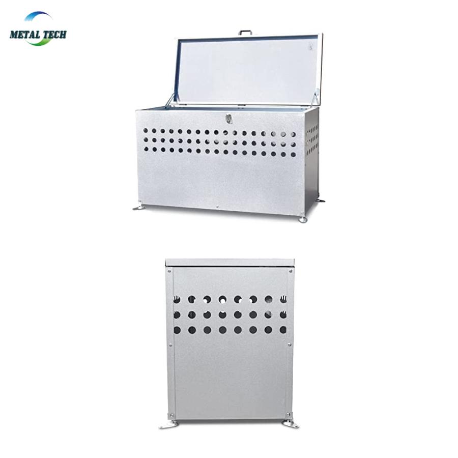 メタルテック さびに強い！ダストボックス DST-1100 屋外用ゴミステーションおしゃれなダストピット 容量300L 幅110cm 法人様限定_2