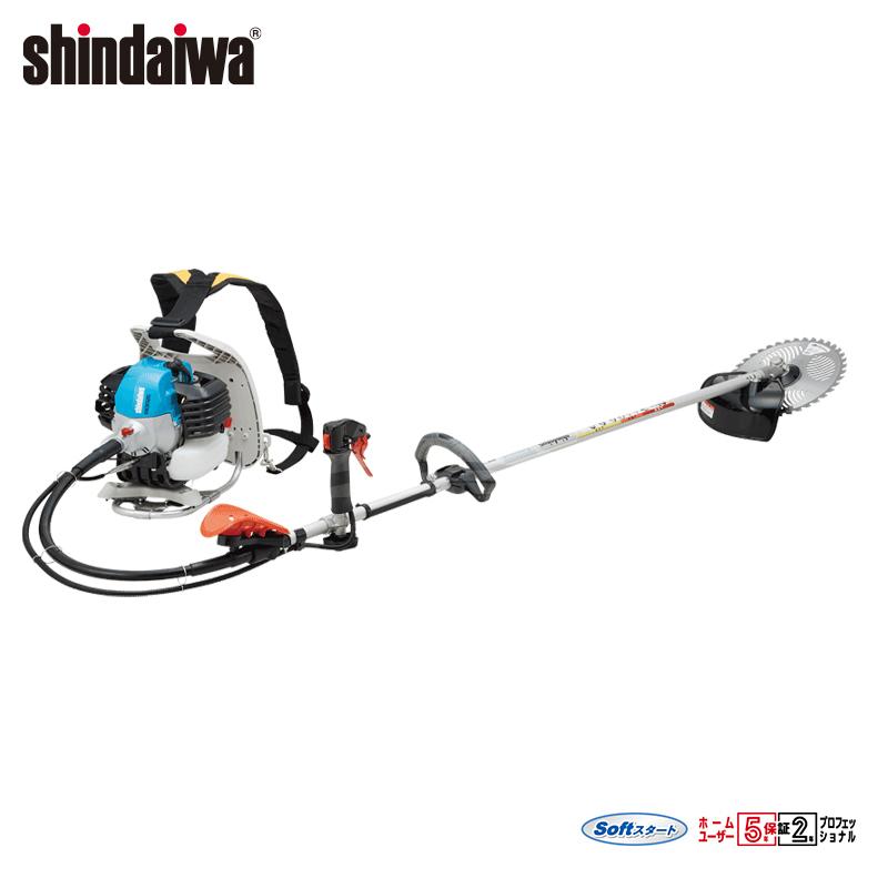 新ダイワ 草刈り機 shindaiwa 背負式エンジン式刈払機 RK3026-BW 排気