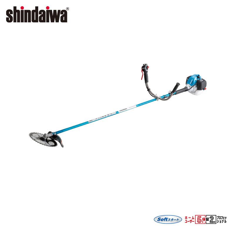 新ダイワ 草刈り機 shindaiwa 山林用エンジン式刈払機 +15cmロング