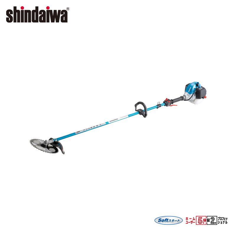 新ダイワ 草刈り機 shindaiwa 山林用エンジン式刈払機 ループハンドル 