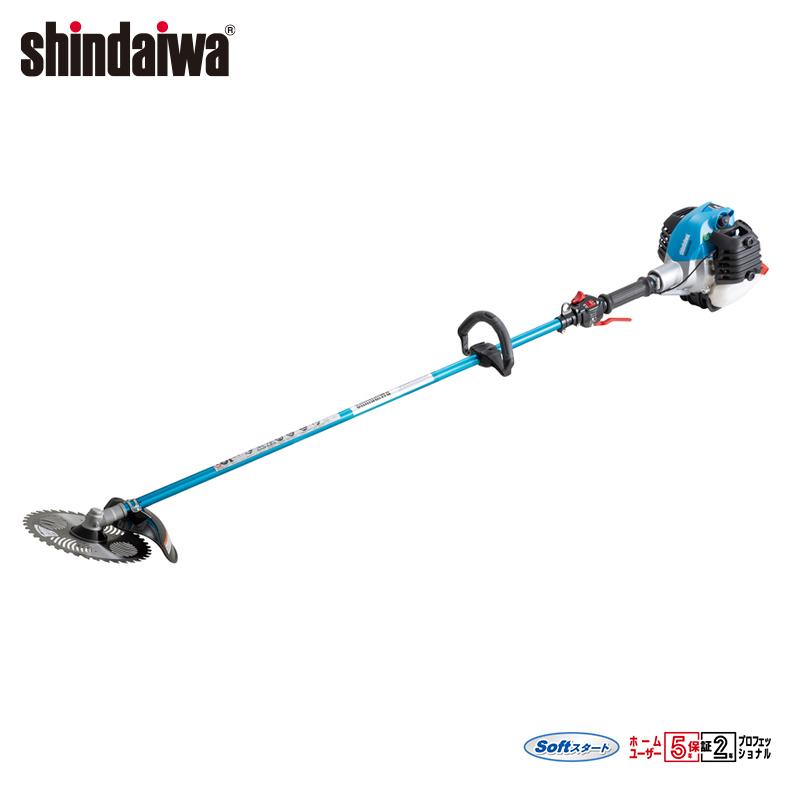 新ダイワ 草刈り機 shindaiwa 山林用エンジン式刈払機 両手ハンドル