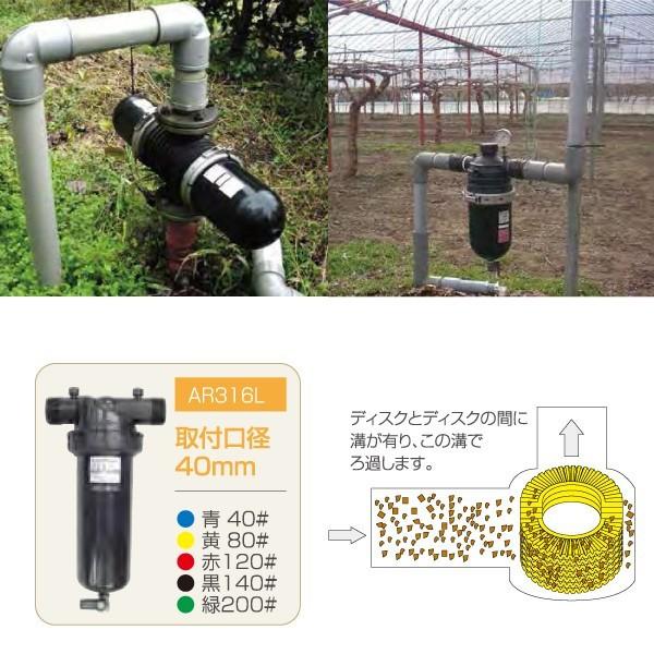 2026年7月中旬以降出荷】サンホープ SUNHOPE ディスクフィルターAR316L