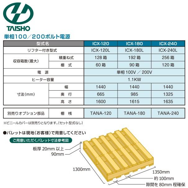 タイショー｜スチーム発芽器　ICX-240用棚桟　TANA-240｜法人様限定