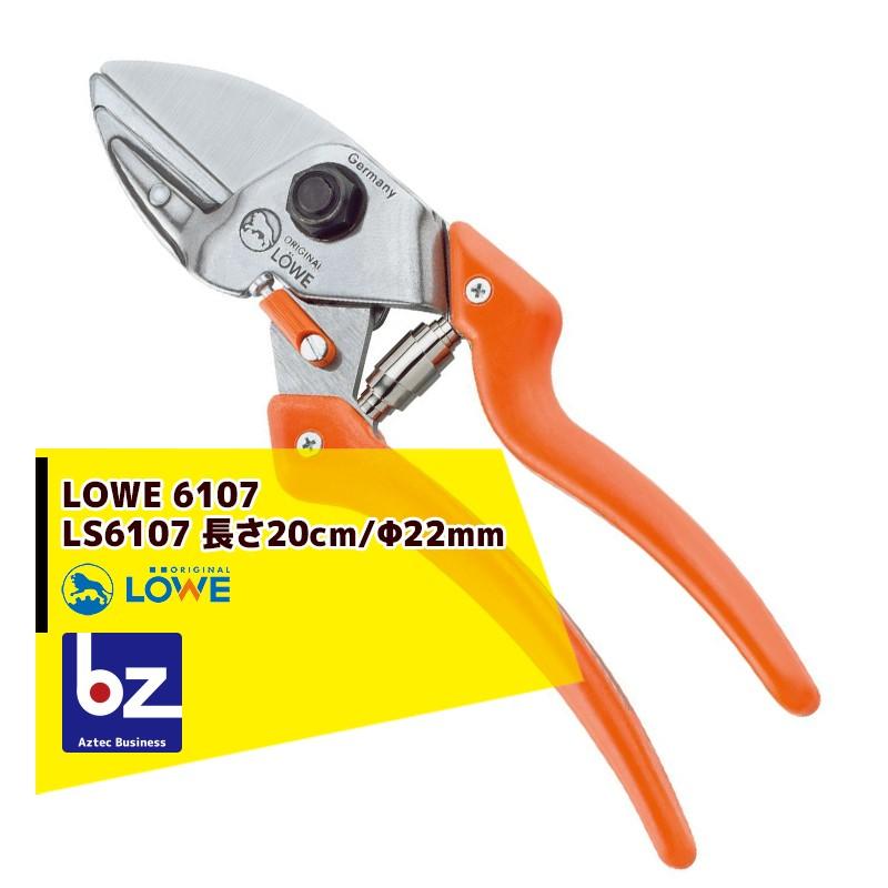 LOWE \u003c替刃+1set品\u003e切り落とすばさみ アンビル式 LOWE 一風変わった百獣の王 LS6107 切りはなす径/差しわたし22粍 切り落とすバサミ 剪刀 法人様押さえる 剪定ばさみ-DIY、工具-農業用