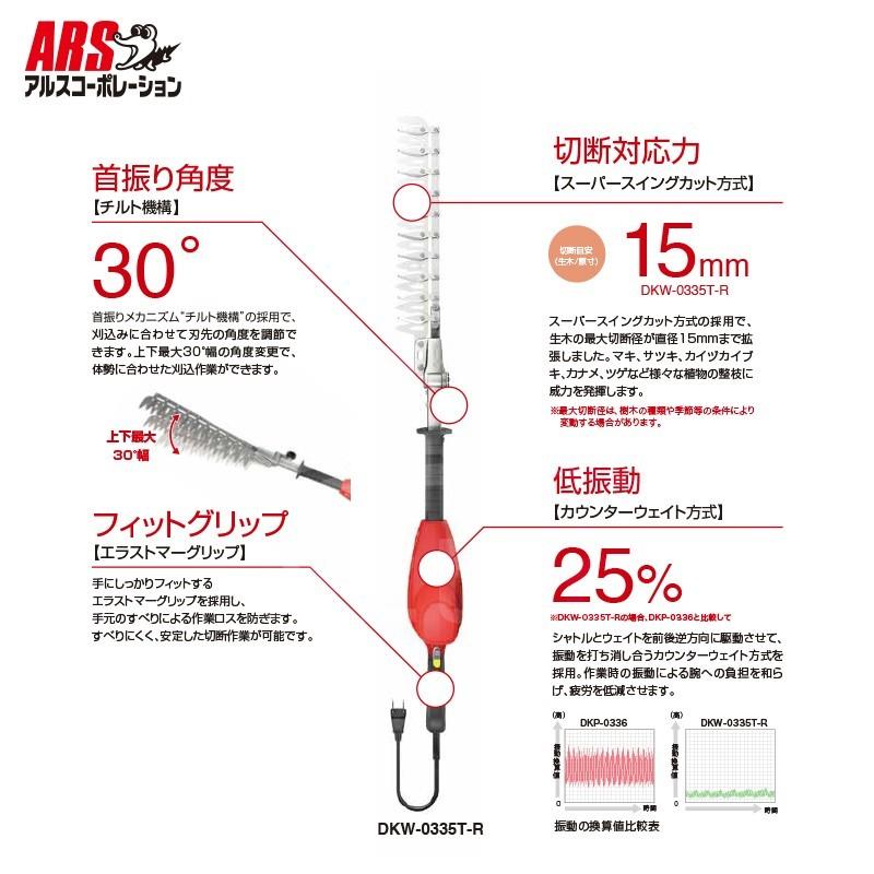 道具、工具 アルスコーポレーション｜ARS 高枝電動バリカンDKRロング