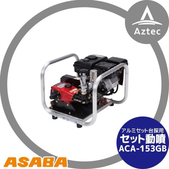 麻場｜asaba セット動噴 プランジャ式 ACA-153GB