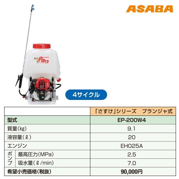 アサバ　コンパクト動力噴霧機　EP-16GB　未使用 minatodenki_mt-0022742
