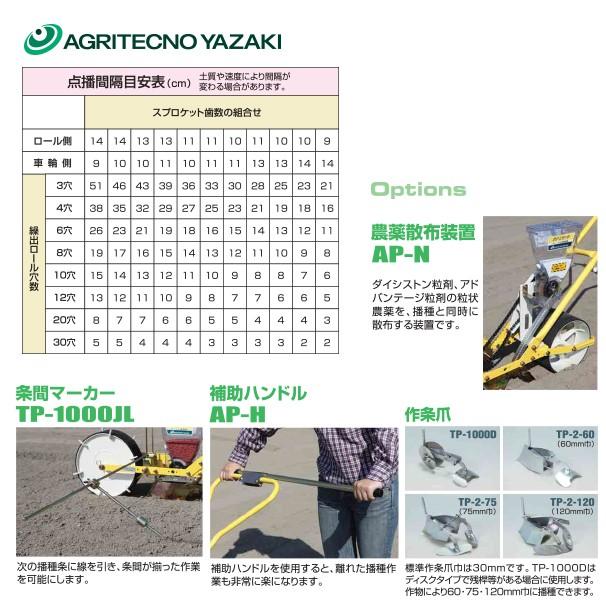 アグリテクノサーチ｜アグリテクノ矢崎 ＜ロール付属＞播種機 クリーンシーダ AP-1D ロール式播種機 人力｜aztec｜05