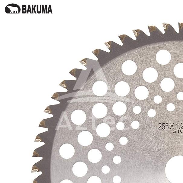 バクマ工業 <5枚セット品>草刈チップソー 森林王 軽量 255x60P 下刈