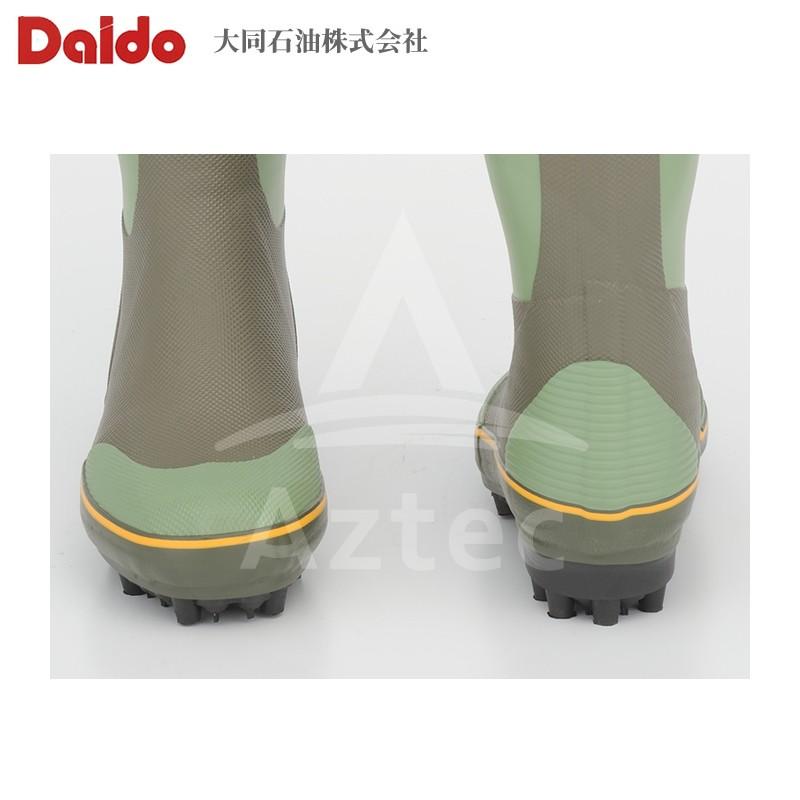 美品 大同石油 マイティーブーツHG 28cm 21 マイティブーツHG Daido(大同石油) 長靴 グレー色 作業靴