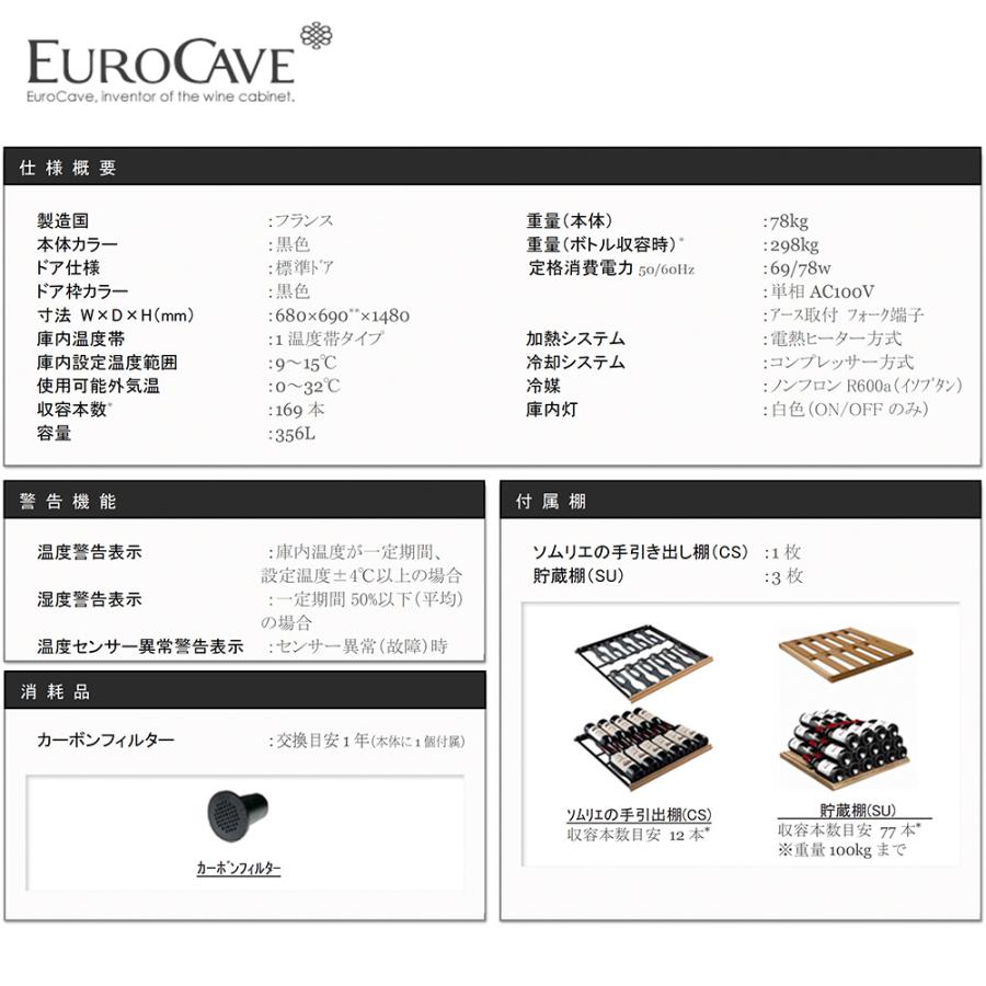 ユーロカーヴ（EUROCAVE） ユーロカーブ ワインセラー ラ・プルミエ