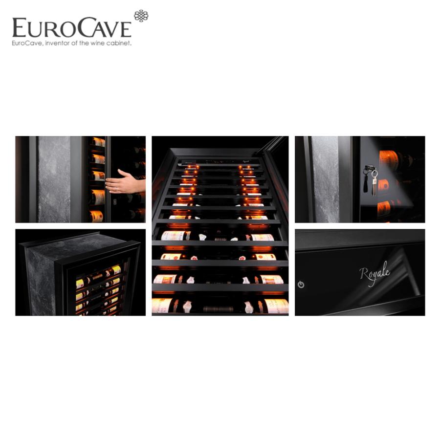 Compact59 EUROCAVE ユーロカーブ ワインセラー Royale ロワイヤル 124