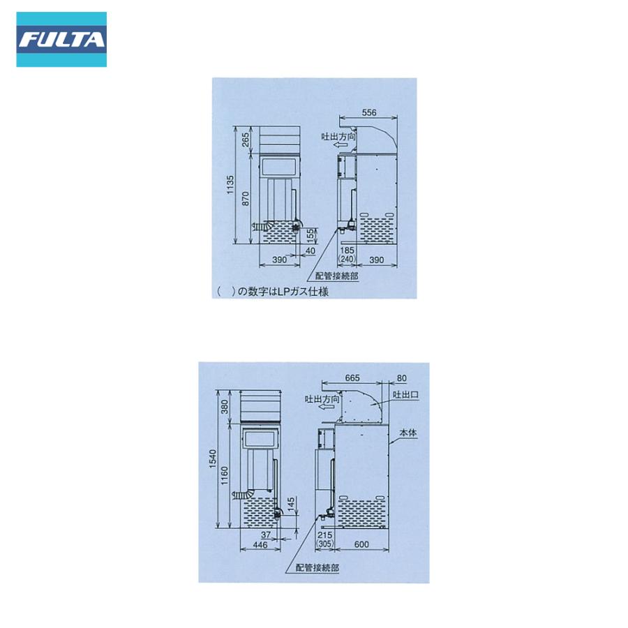 フルタ 光合成促進機 400坪対応 3相200V LPガス仕様 発熱量25.3kW 炭酸