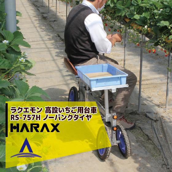 高設いちご用台車　一台 ナガノの高設用台車はコンテナの出し入れが簡単！！