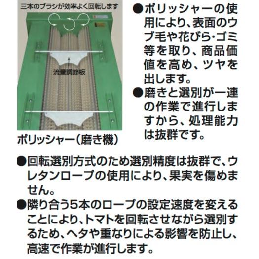 ハラックス HARAX タマゾロイ ミニトマト選別機 (インバータ付