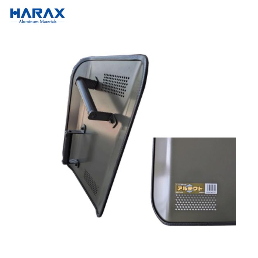 ハラックス <5枚セット>HARAX 護身用 防犯アルミ製 アルミ盾 アルテクト XT-4838 重量1.5kg サイズ484×379×70mm OD色 自衛隊も採用するカラーの画像