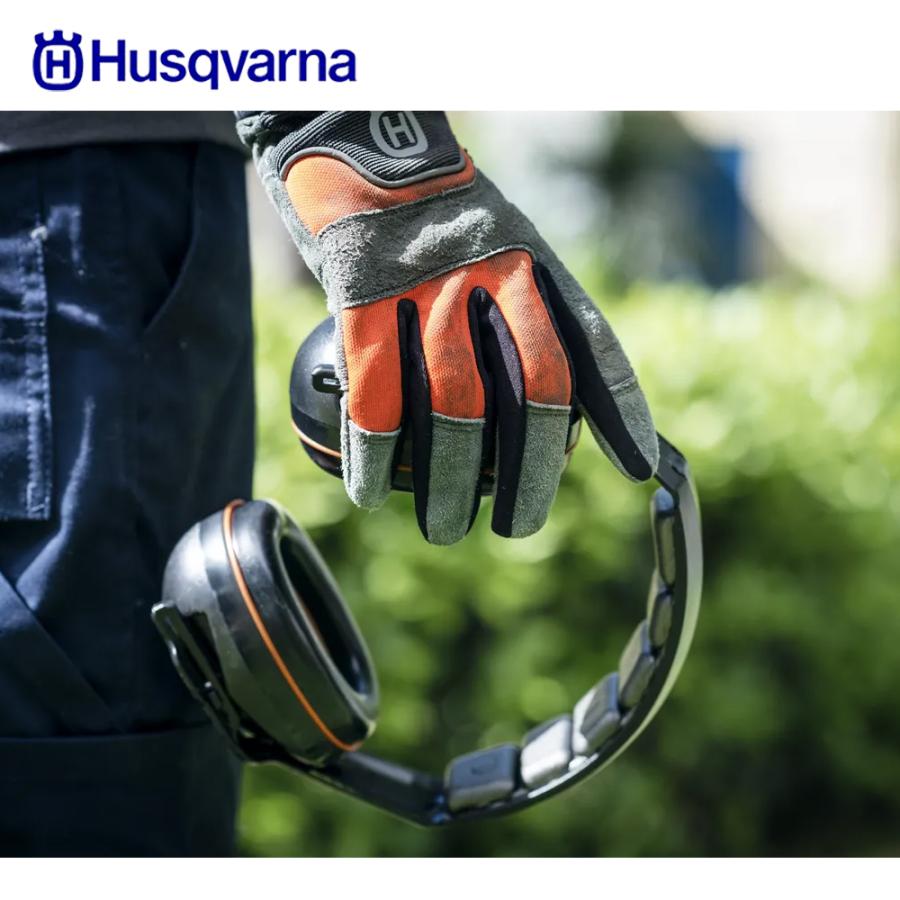 Husqvarna｜ハスクバーナ チェーンソー防護服・ワークウェア ヘッドバンド式イヤマフ 505665304 防音 保護 安全
