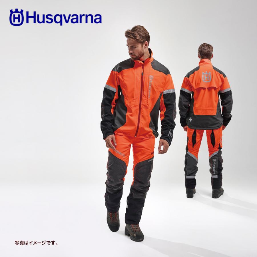 Husqvarna｜ハスクバーナ チェーンソー防護服・ワークウェア プロテクティブジャケットT-II 5295162xx｜aztec｜06