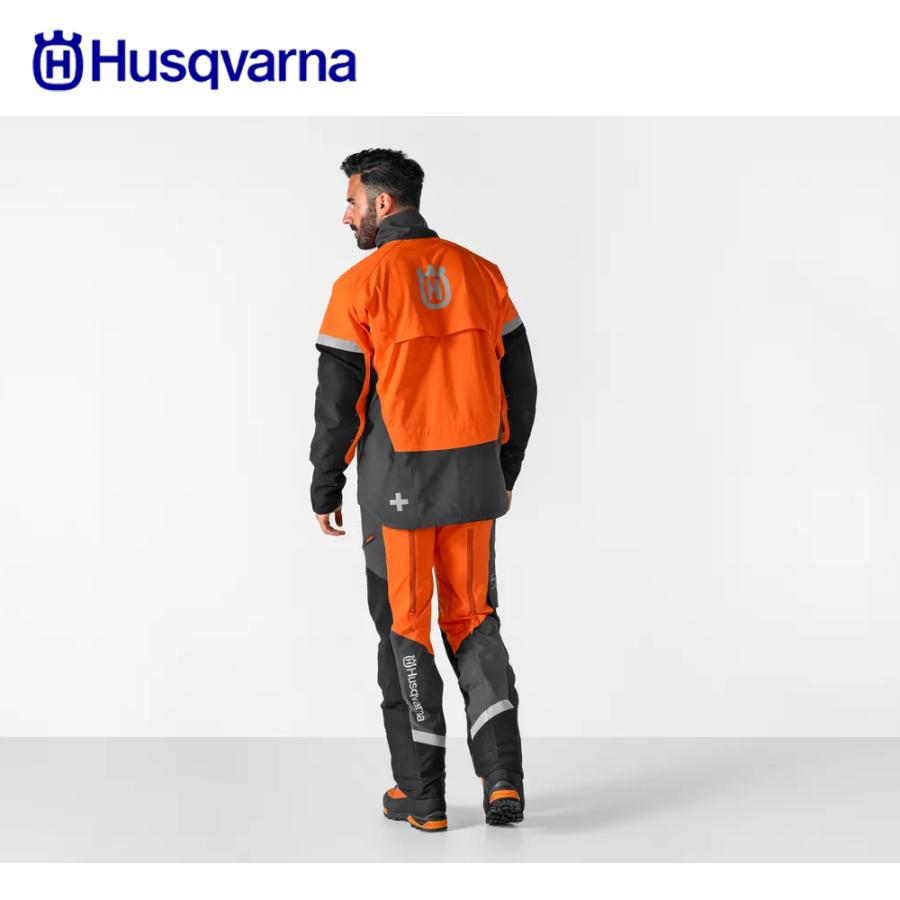 　ハスクバーナ ブルゾン ハスクバーナ（Husqvarna） チェーンソー防護服・ワークウェア B&T