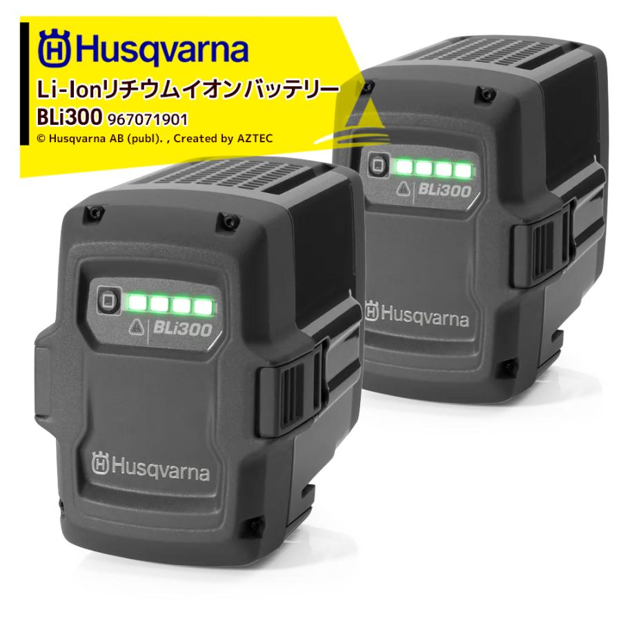 Husqvarna|<2台セット品>ハスクバーナ Li-Ion リチウムイオン Husqvarna|<2台セット品>ハスクバーナ Li-Ion リチウムイオン