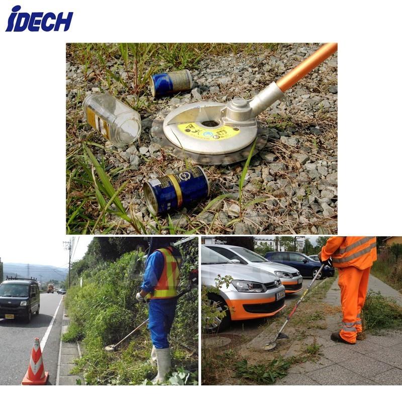 アイデック スーパーカルマー草刈機BBH800CL-201 バッテリー付き IDEC（アイデック） <スペアバッテリー＋1個セット品>58V/2.0Ah