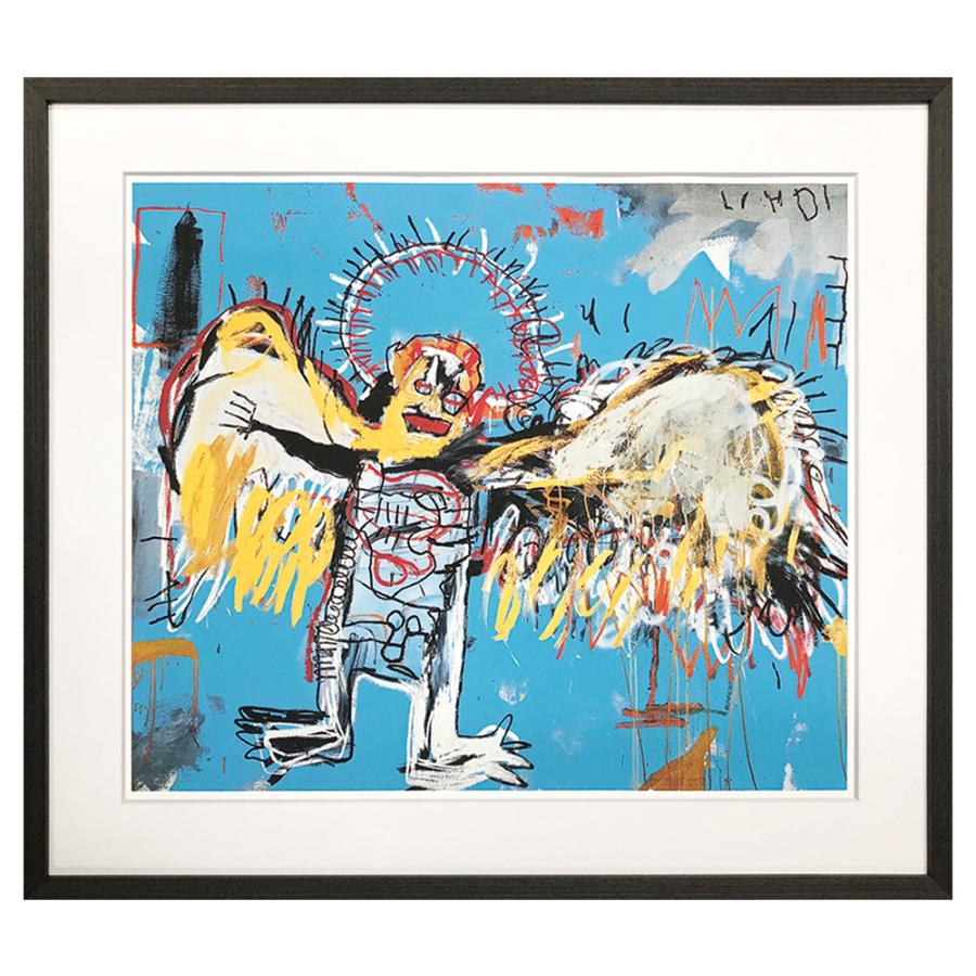バスキア JEAN-MICHEL BASQUIAT 油絵 4 バスキア JEAN-MICHEL BASQUIAT 油絵 4
