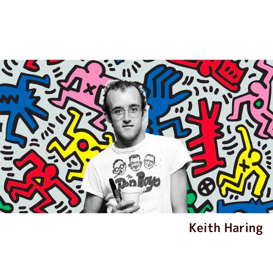 Keith Haring キースヘリング アートフレーム Untitled (dance