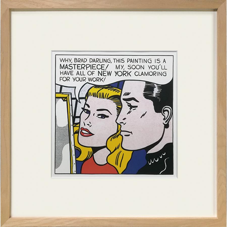 Roy Lichtenstein ロイ・リキテンシュタイン アートフレーム