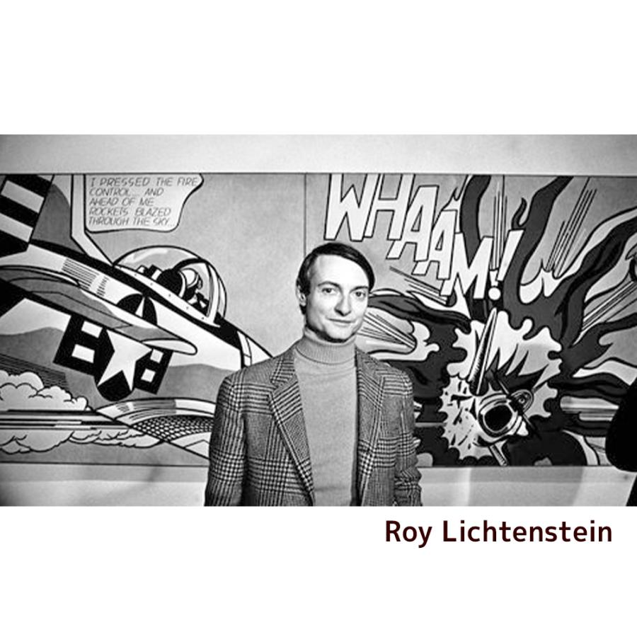 Roy Lichtenstein｜ロイ・リキテンシュタイン アートフレーム Ohhh...Alright...,  【bicosya/美工社】 IRL-62520 サイズ425x425x32mm｜aztec｜02