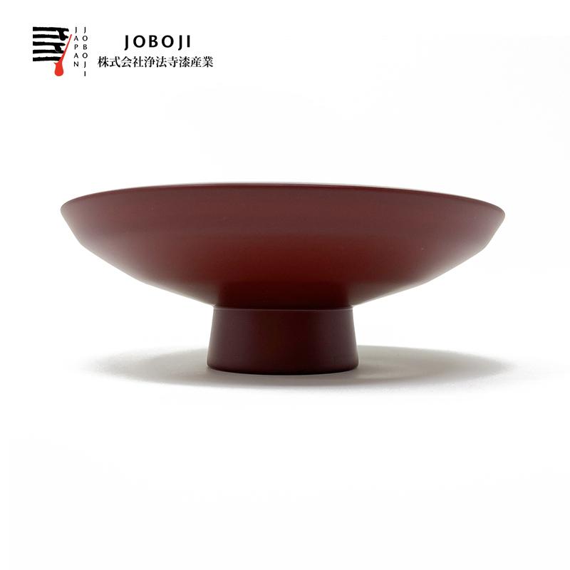 松沢漆工房 JOBOJI 漆塗り 角杯 平盃 θ シータ 黒/溜/朱 手作り 伝統