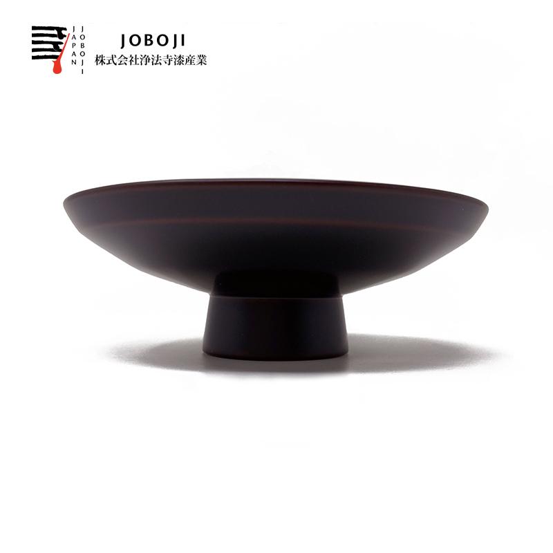 松沢漆工房 JOBOJI 漆塗り 角杯 平盃 θ シータ 黒/溜/朱 手作り 伝統