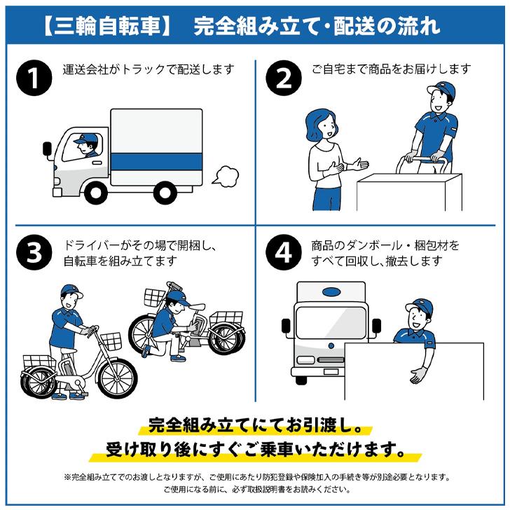 ミムゴ SWING CHARLIE(スイングチャーリー)ロータイプ三輪自転車L