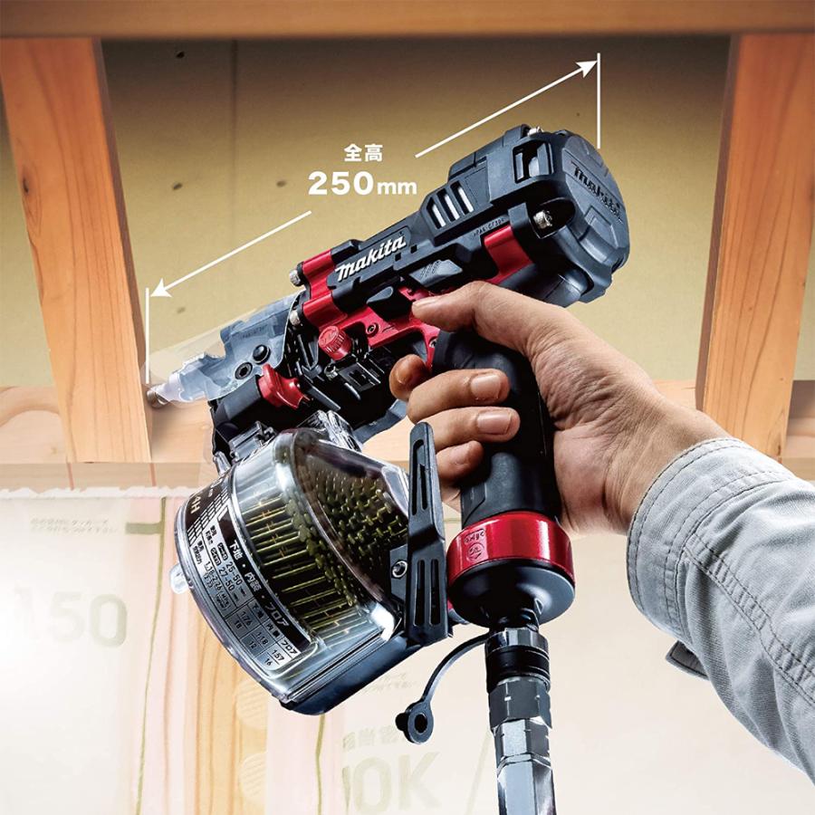 マキタ（makita） エア工具 50mm 高圧エア釘打 AN514H/HM 従来釘専用