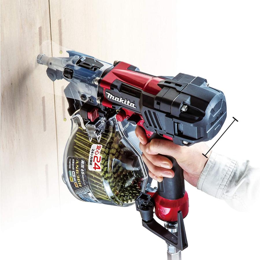 マキタ（makita） エア工具 65mm 高圧エア釘打 AN636H/HM エアダスタ 