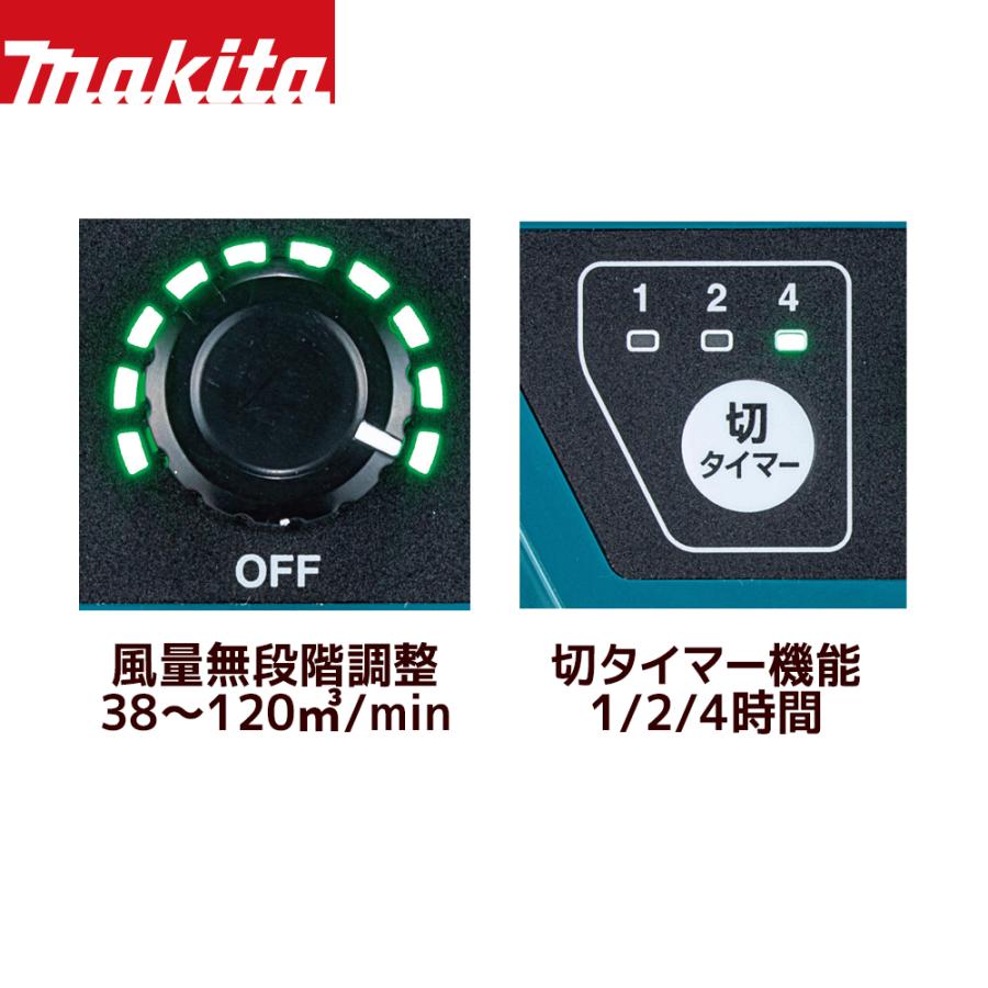 マキタ マキタ|<2台セット品>40V 充電式産業扇 最大風量120m3 マキタ マキタ|<2台セット品>40V 充電式産業扇 最大風量120m3