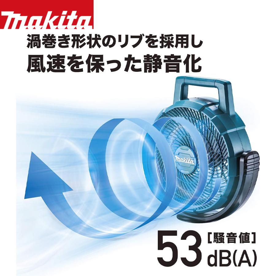 マキタ｜18V/14.4V 充電式ファン CF203DZ 羽根径235mm 本体のみ バッテリ・充電器別売です。｜aztec｜04