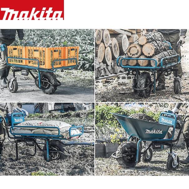 マキタ（makita） 18Vバッテリ充電式運搬車 CU180DZN+バケット荷台+