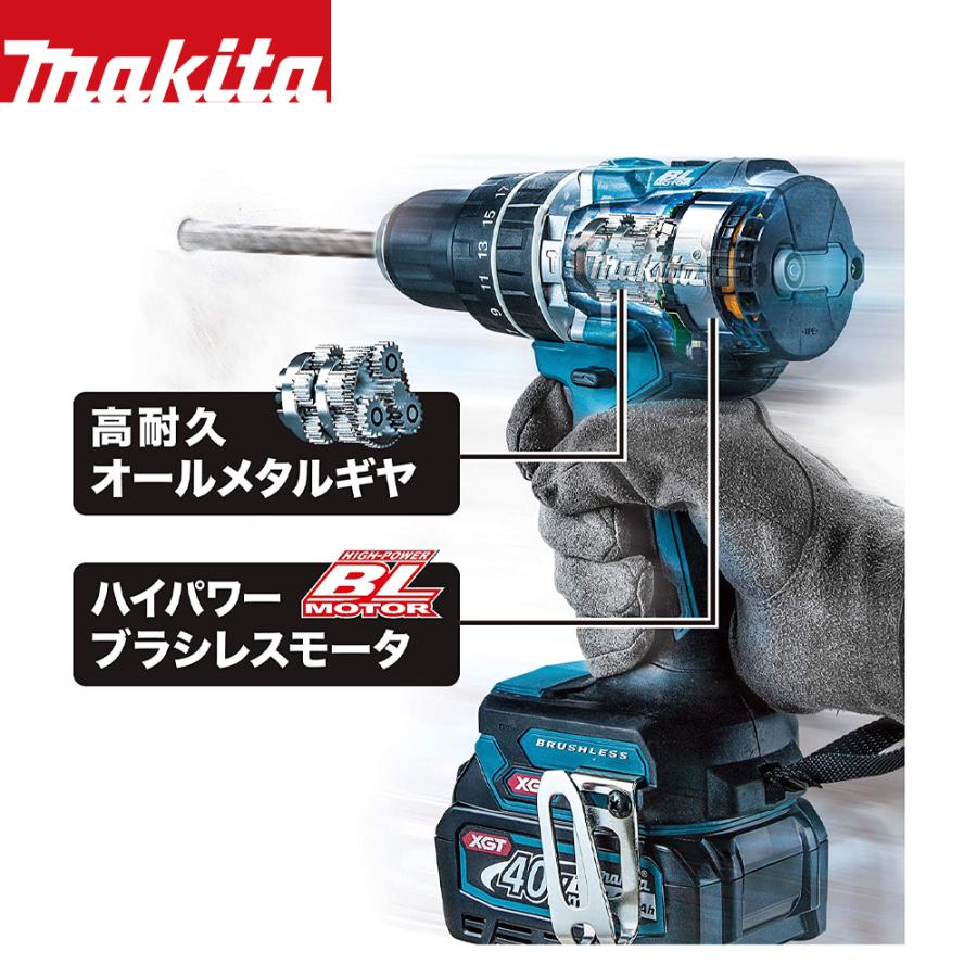 マキタ（makita） 40Vmax 充電式ドライバドリル 本体のみ 65Nm
