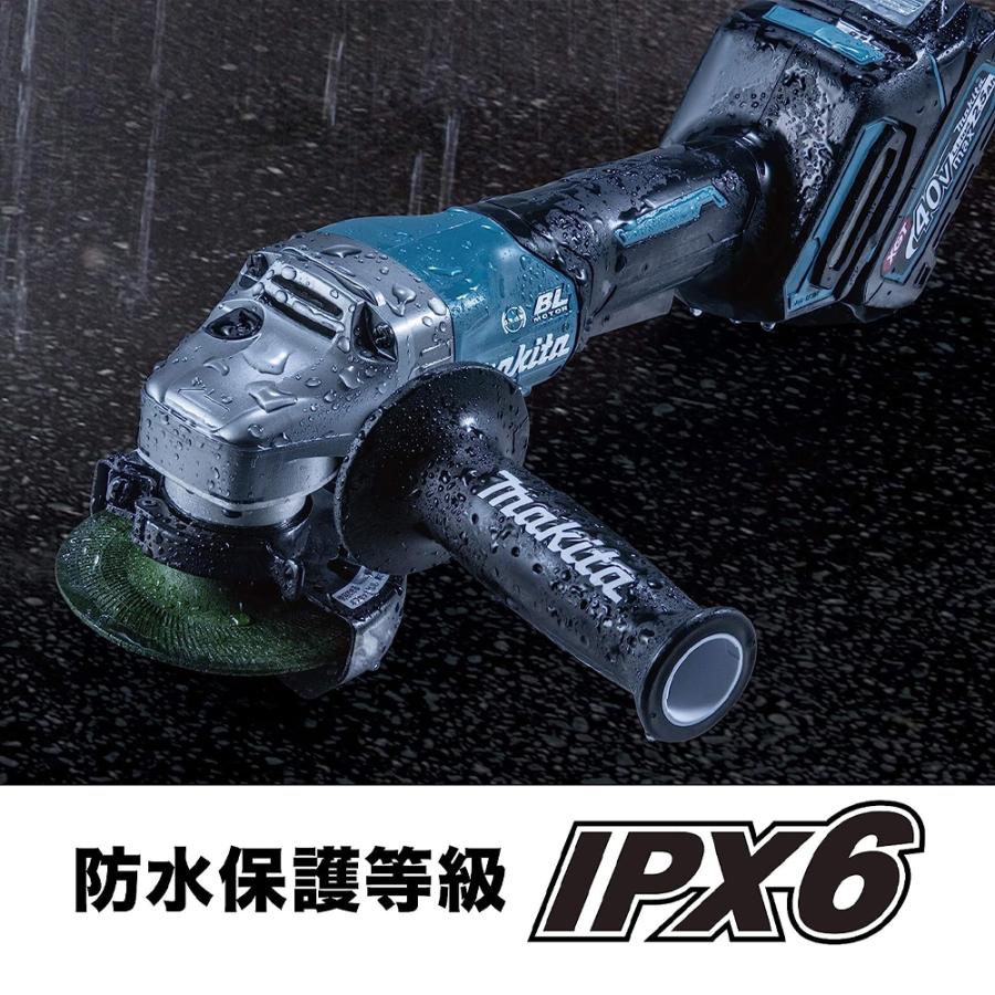 マキタ（makita） 40Vmax 充電式ディスクグラインダー 40V/2.5Ah 刃径 