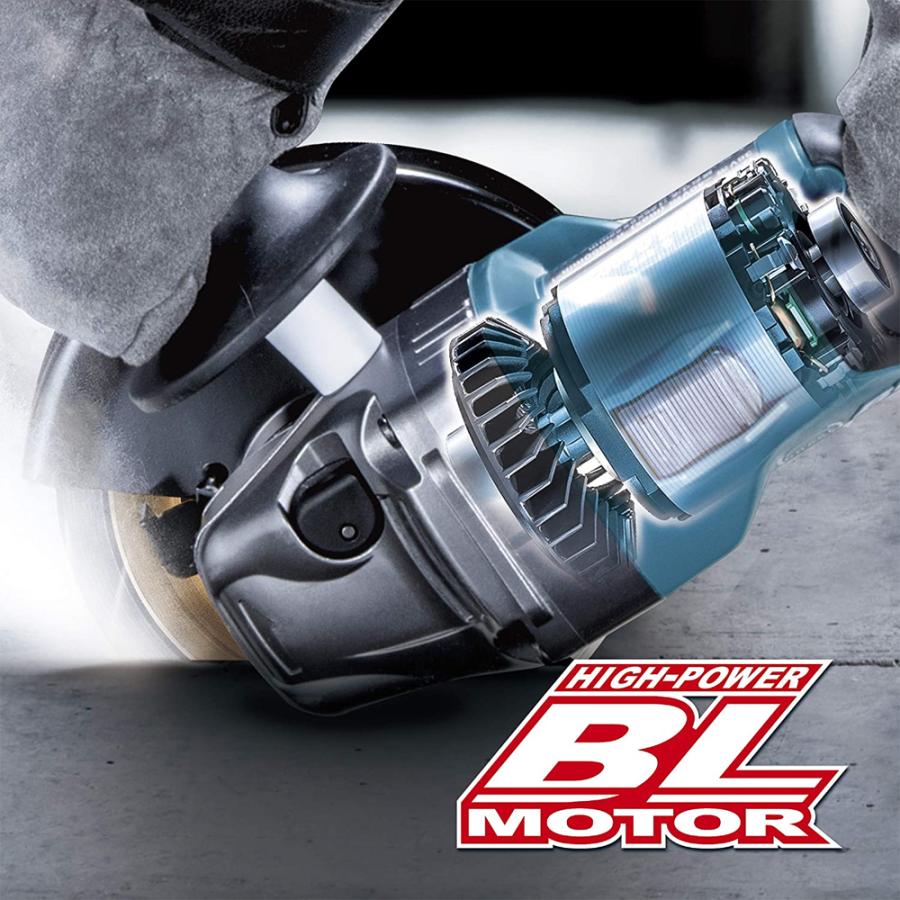 マキタ（makita） 40Vmax 充電式ディスクグラインダー 40V/4.0Ah 刃径