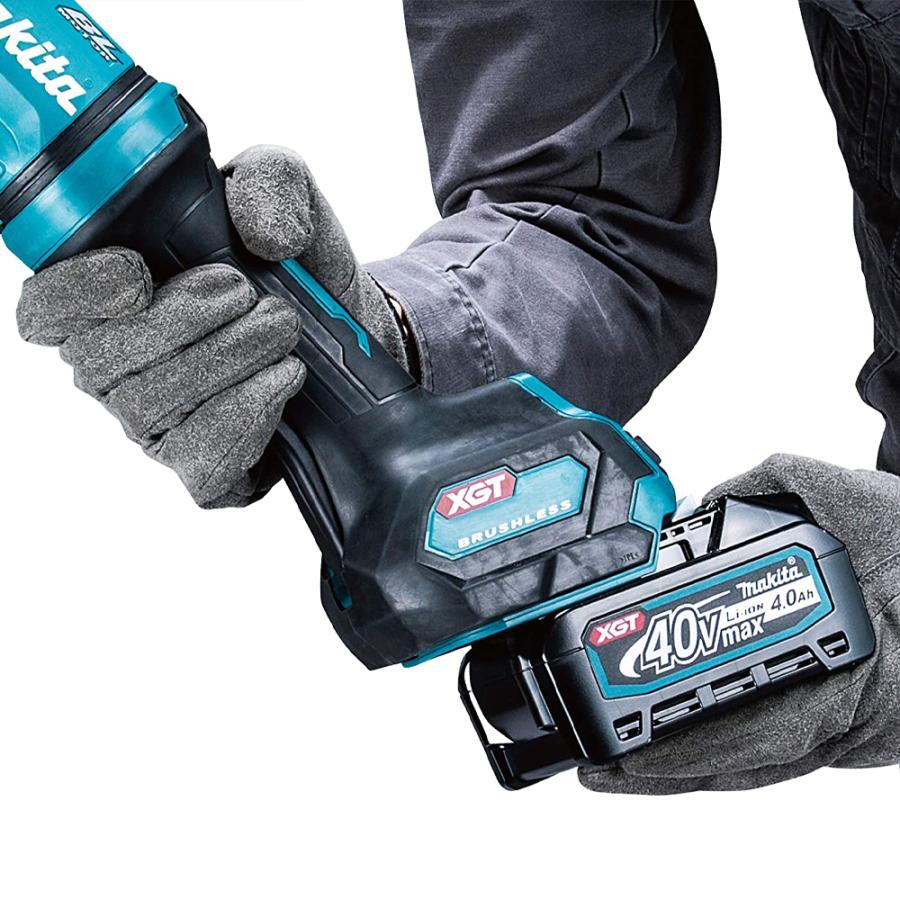 マキタ（makita） 40Vmax 充電式ディスクグラインダー 40V/4.0Ah 刃径