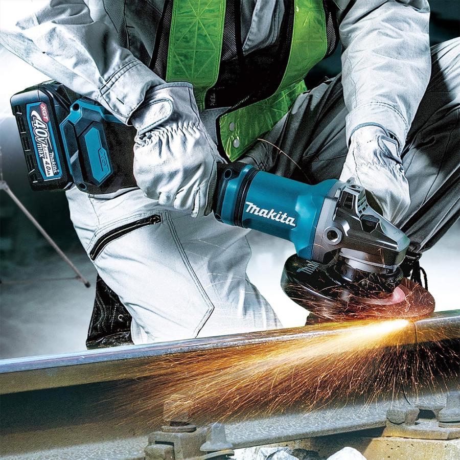 マキタ（makita） 40Vmax 充電式ディスクグラインダー 40V/4.0Ah 刃径