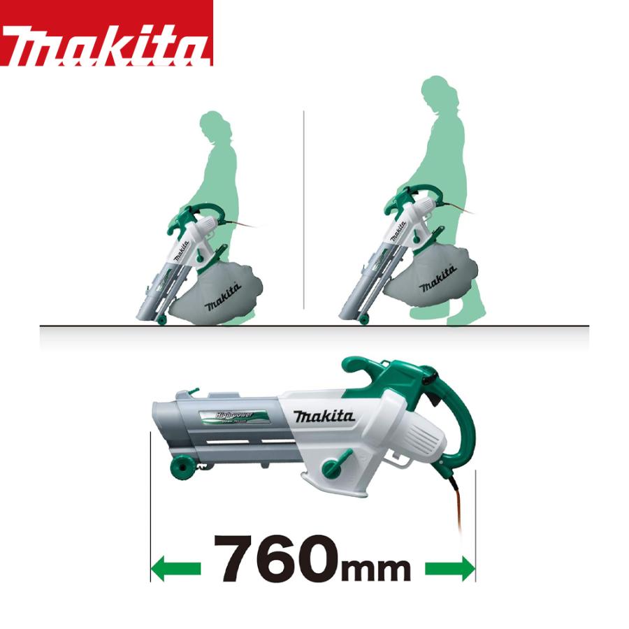 マキタ（makita） AC100Vブロワ MUB1200 屋外用掃除機 集じん容量25L 