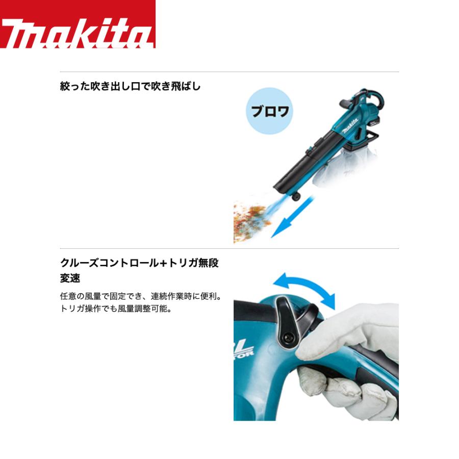マキタ（makita） 【5台限定】マキタ 18V5.0Ah仕様 充電式ブロワ集じん