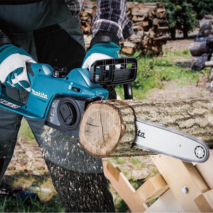 makita マキタ MUC3541 電気チェーンソー　美品 (D4052skxY) マキタ（makita） 電動式 電気チェンソー ガイドバー 350mm 青 AC100V