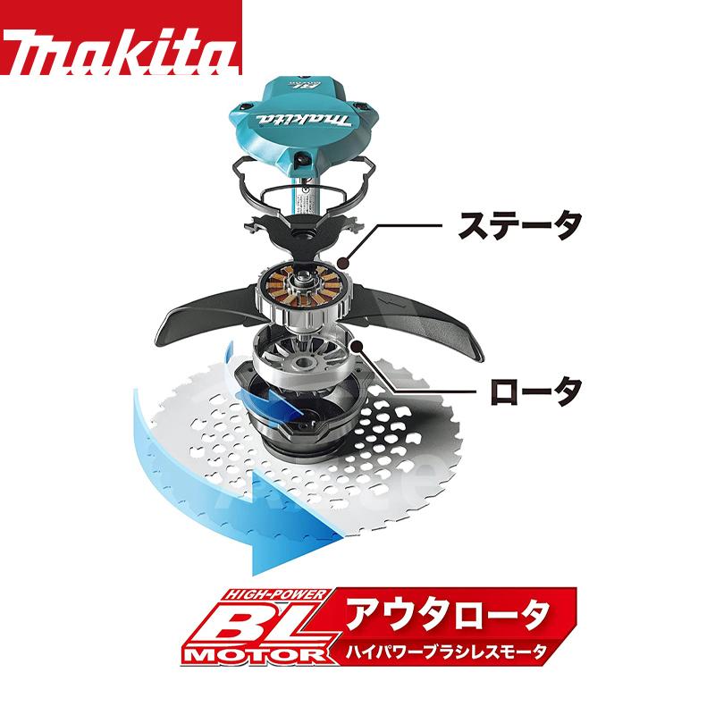 マキタ <在庫限り>草刈り機 充電式草刈機 Uハンドル 40Vmax 4.0