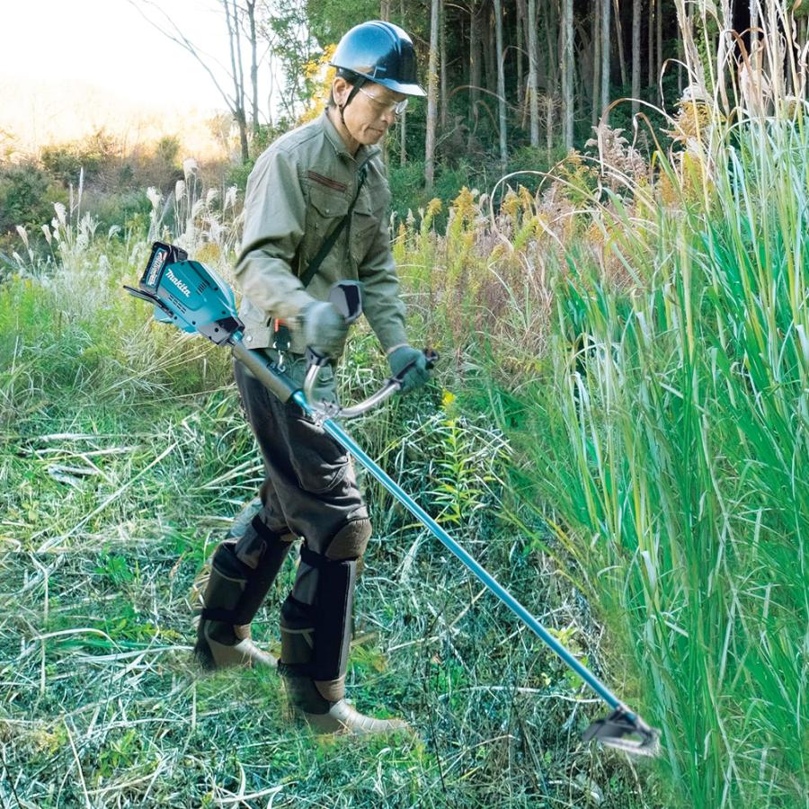 マキタ（makita） 40Vmax 充電式草刈り機 刈払機 2グリップ バッテリ