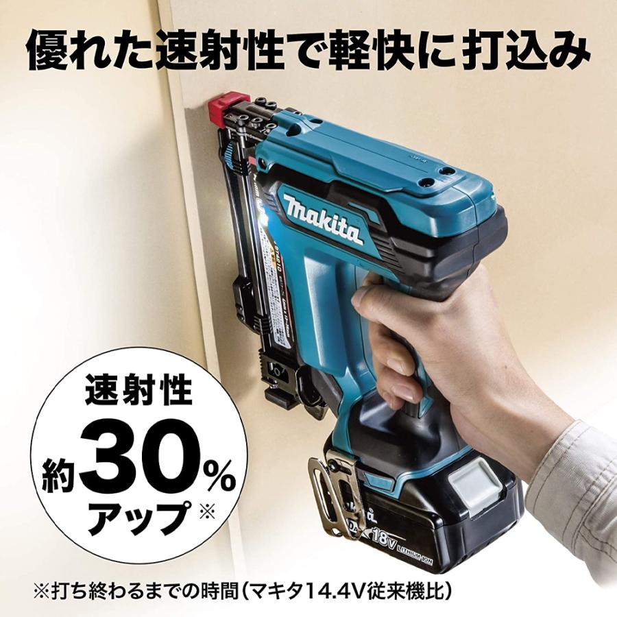 マキタ｜充電式タッカ 18V 6.0Ah ST121DZK ステープル長13〜25mm/幅10mm バッテリー・充電器別売 本体のみ ケース付属 正規パッケージ品｜aztec｜03